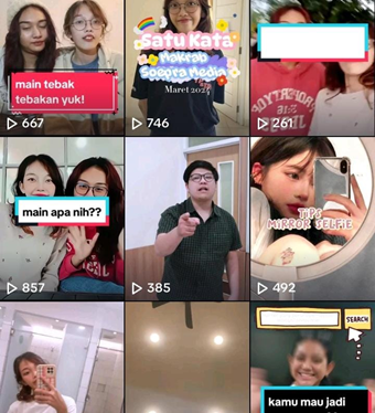 Konten Tiktok UKM Soepra Media SCU