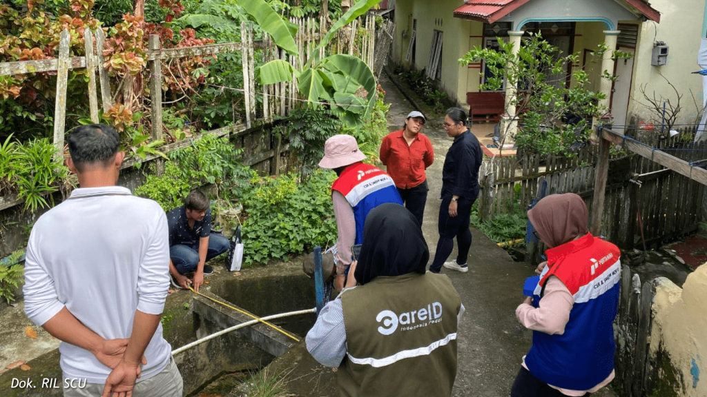Tanggapi Krisis Air Bersih, RIL SCU Bersama Pertamina Patra Niaga Rancang Sistem Penampungan Air Hujan