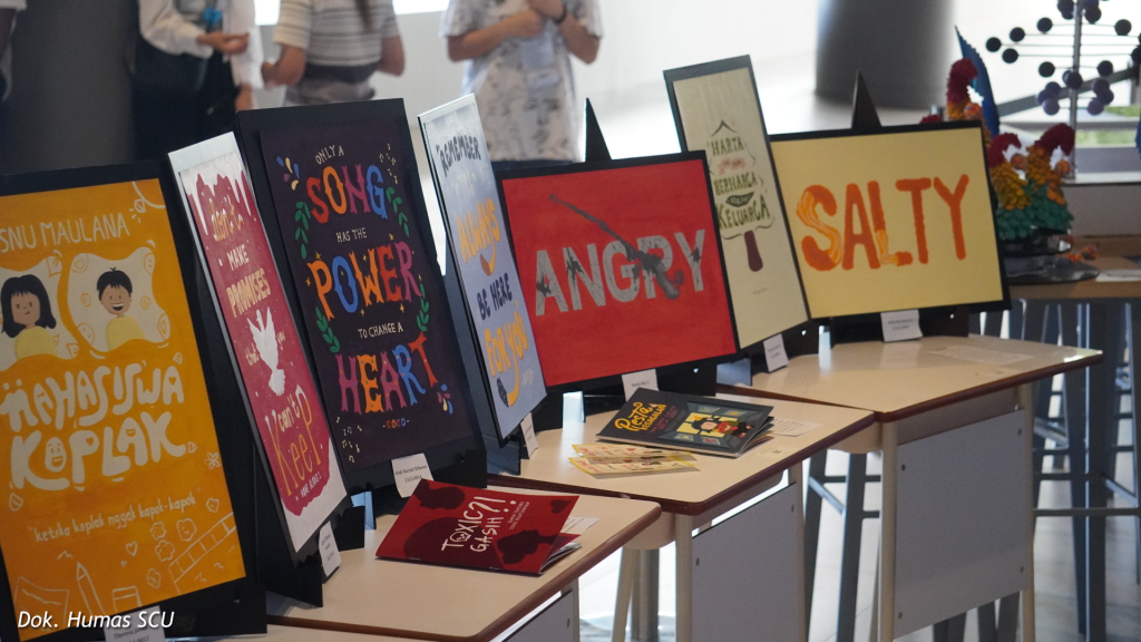 Gandeng Psikologi SCU, DKV SCU Soroti Isu Kesehatan Mental dalam Pameran Aksarasa