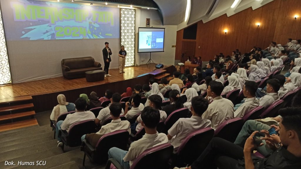 Gelar Pameran Magang, FIKOM SCU Persiapkan Karier Mahasiswa Sebelum Lulus