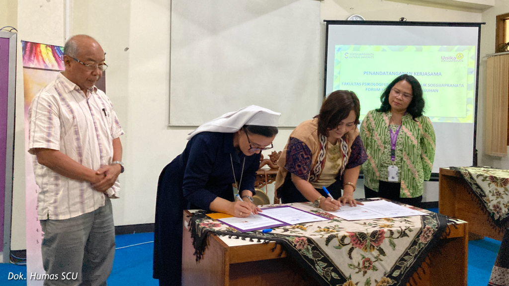 Persiapkan Lulusan, Psikologi SCU Gandeng FKPA dan PT Dragon