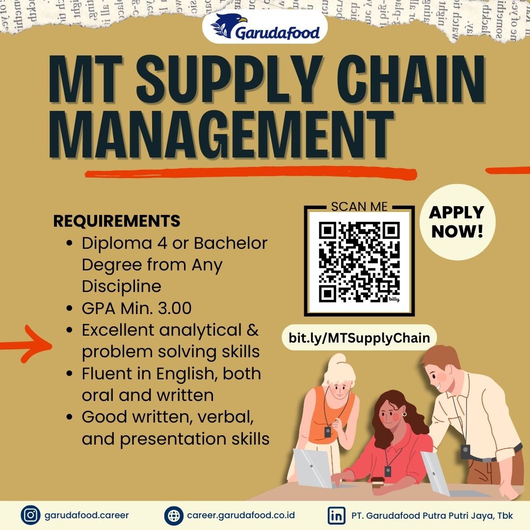 LOWKER Sept2024: GARUDAFOOD // MT Supply Chain Management LOWKER Sept2024: GARUDAFOOD // MT Supply Chain Management