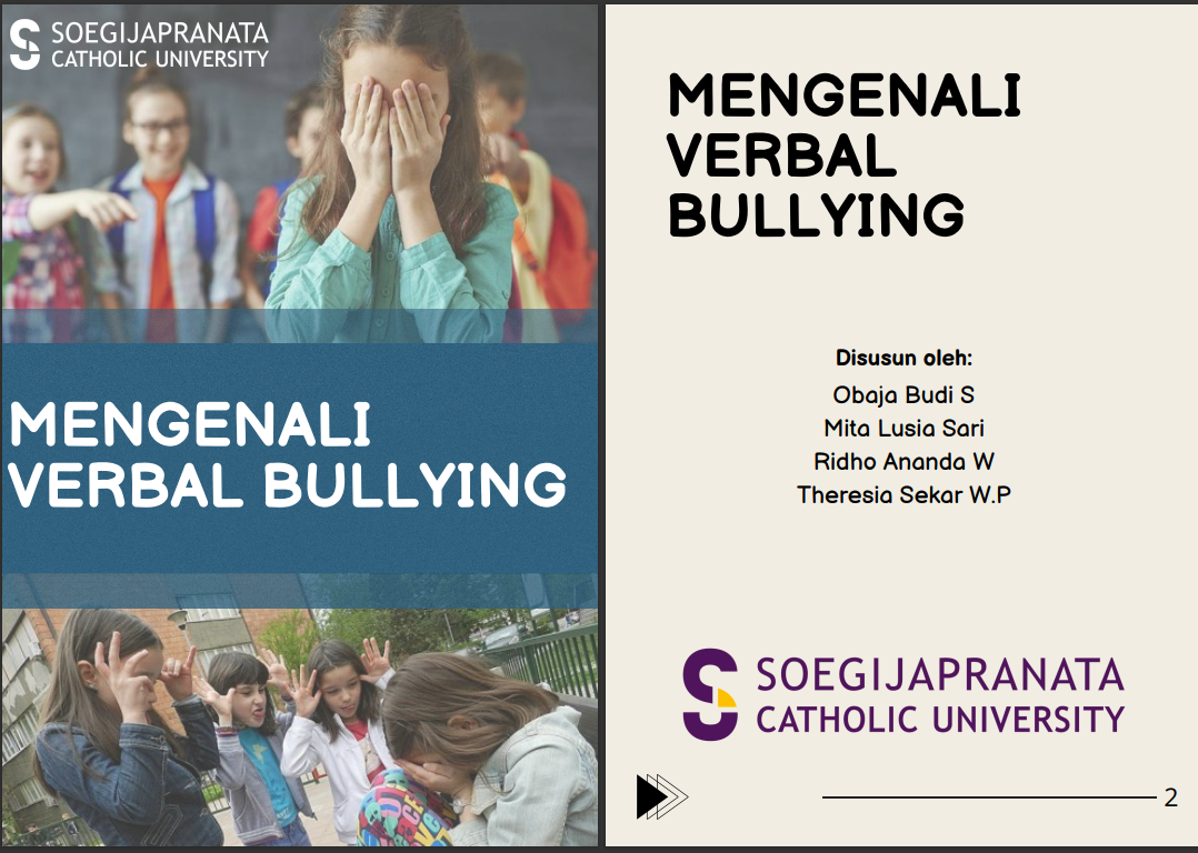 Buku Mengenali Verbal Bullying
