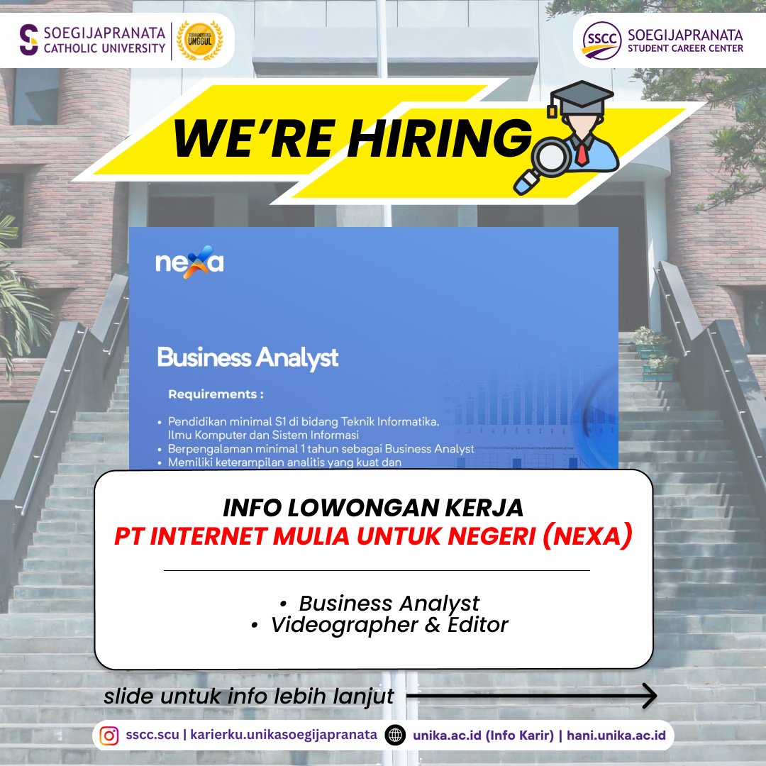 Loker November 2024 – Nexa || Job Vacancy Loker November 2024 – Nexa || Job Vacancy