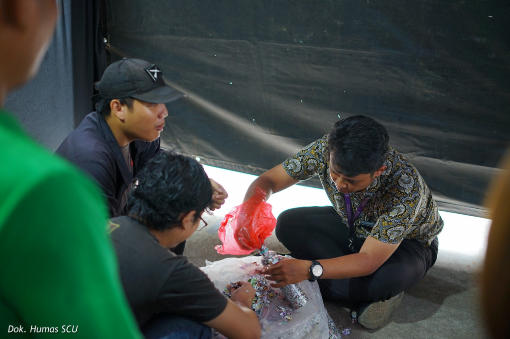 Hadirkan Workshop Manajemen Bank Sampah dan Ecobrick, SCU Dalami Pengelolaan Limbah