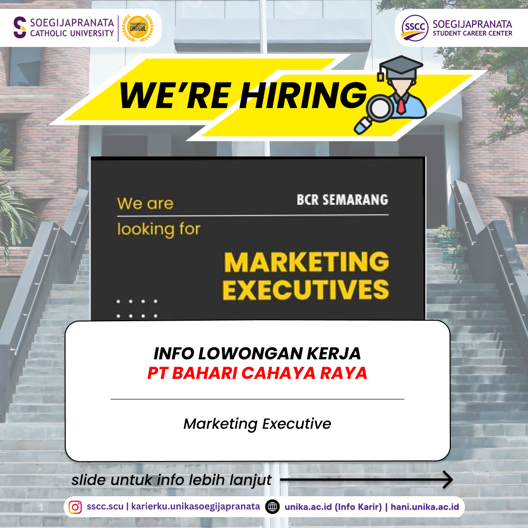 Loker Desember 2024 – PT Bahari Cahaya Raya || Marketing Executive