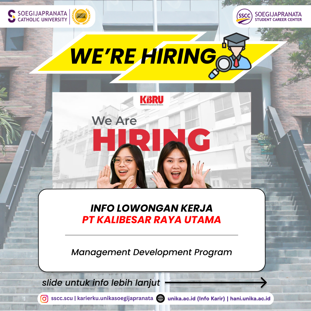 Loker Desember 2024 – PT Kalibesar Raya Utama || MDP
