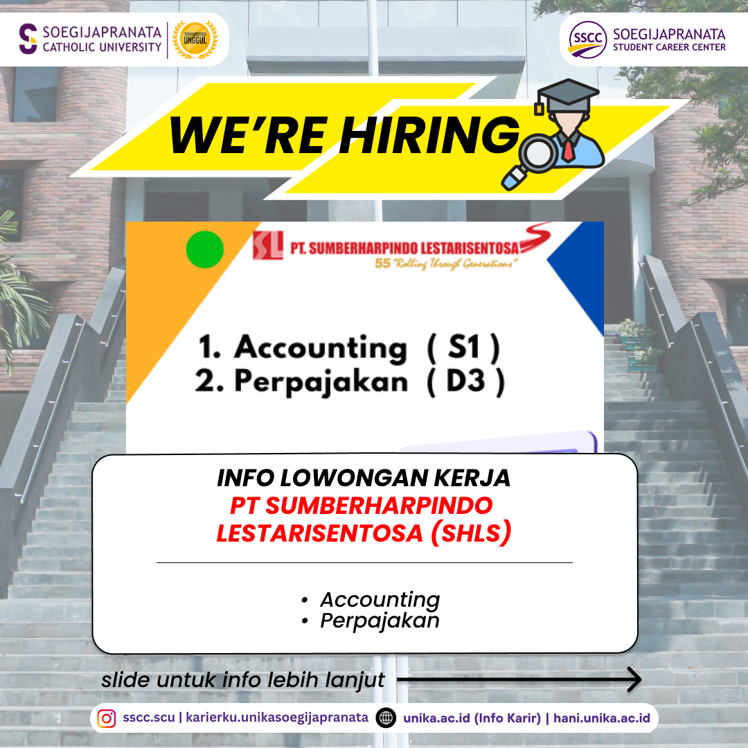 Loker Desember 2024 – PT SHLS Group || Job Vacancy