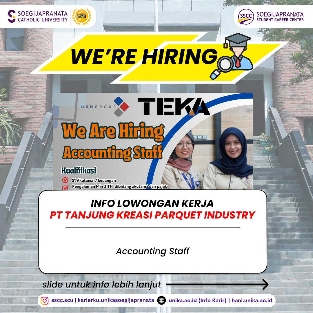 Loker Desember 2024 – PT Tanjung Kreasi Parquet Industry || Accounting Staff