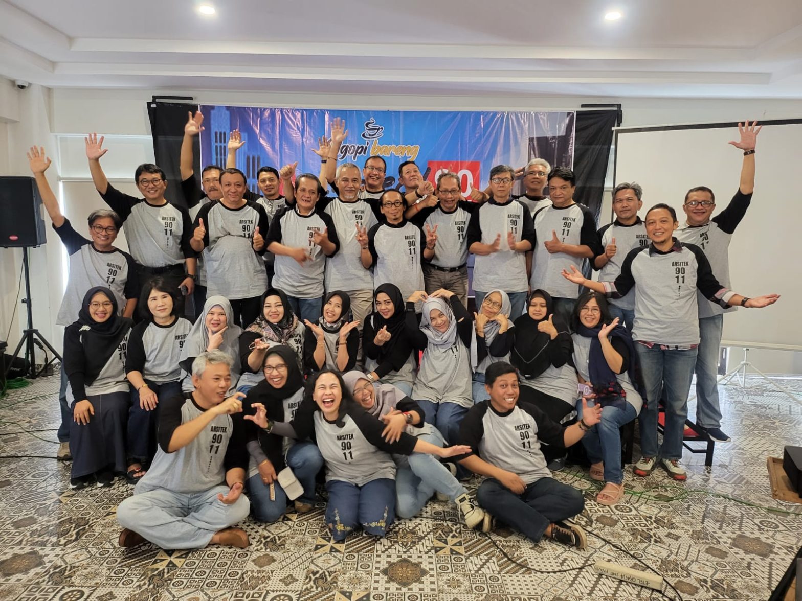Reuni Architect ’90: Ngopi Bareng – Bersua Kala Tak Muda