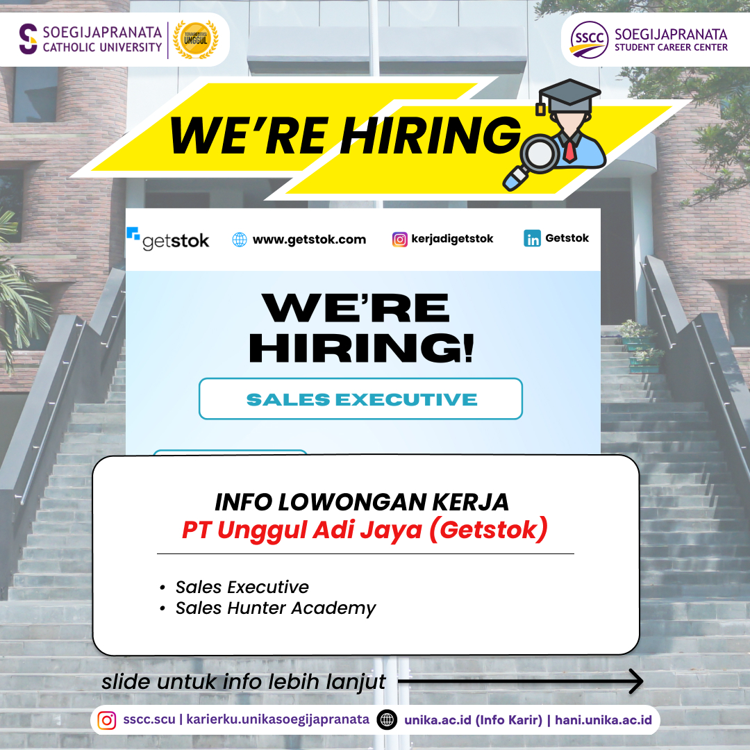 Loker Januari 2025 – PT Unggul Adi Jaya (Getstok) || Job Vacancy