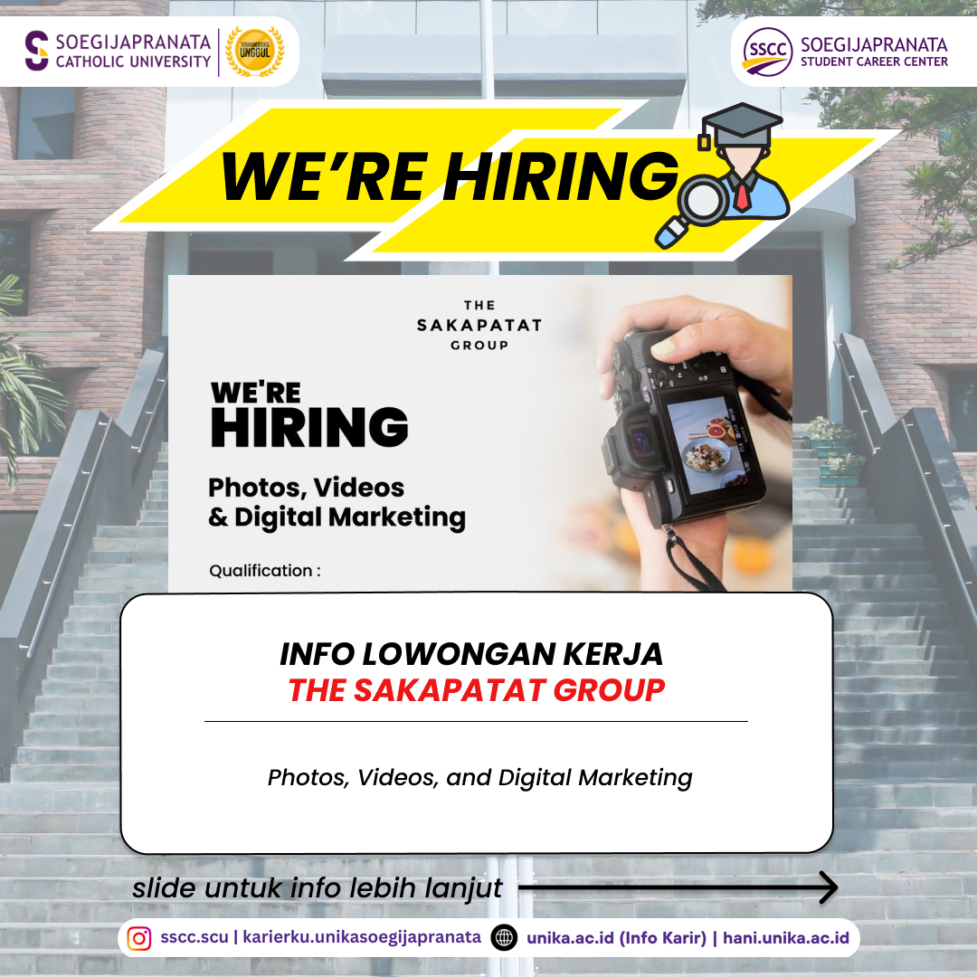Loker Januari 2025 – The Sakapatat Group || Photos, Videos, and Digital Marketing