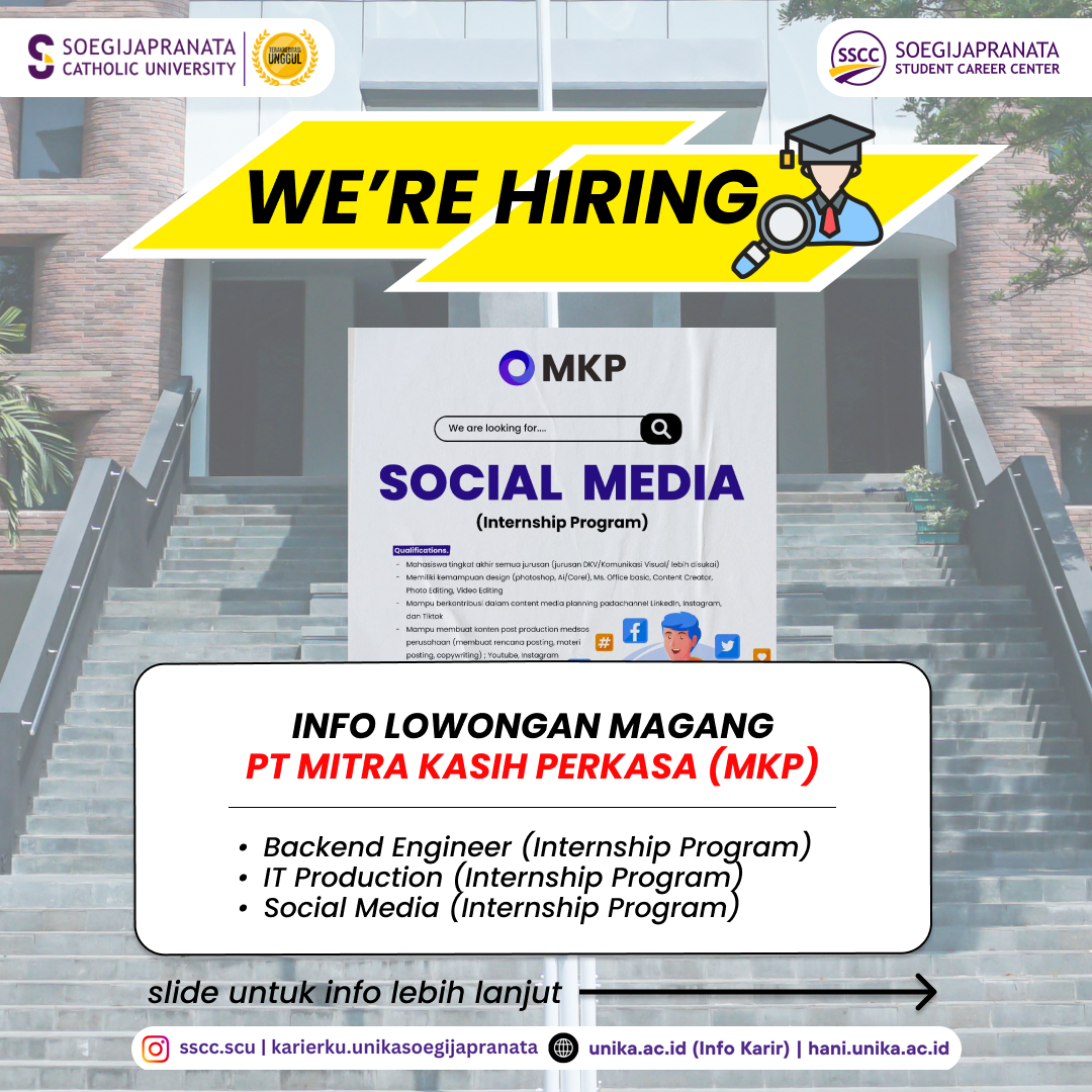 Info Magang – PT Mitra Kasih Perkasa || 10 Januari 2025