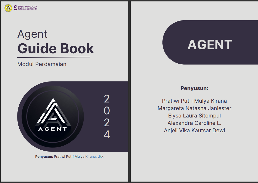 Buku Panduan ’AGENT GUIDE BOOK – MODUL PERDAMAIAN’