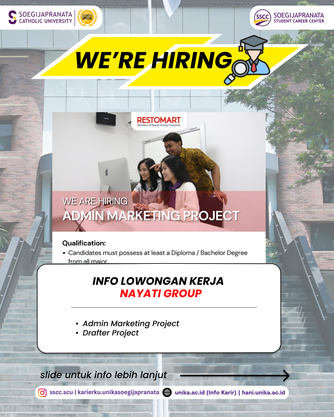 Loker Februari 2025 – Nayati Group || Job Vacancy