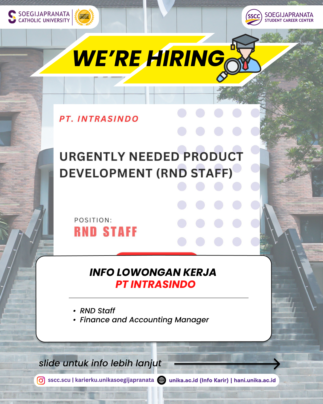 Loker Februari 2025 – PT Intrasindo || Job Vacancy Loker Februari 2025 – PT Intrasindo || Job Vacancy