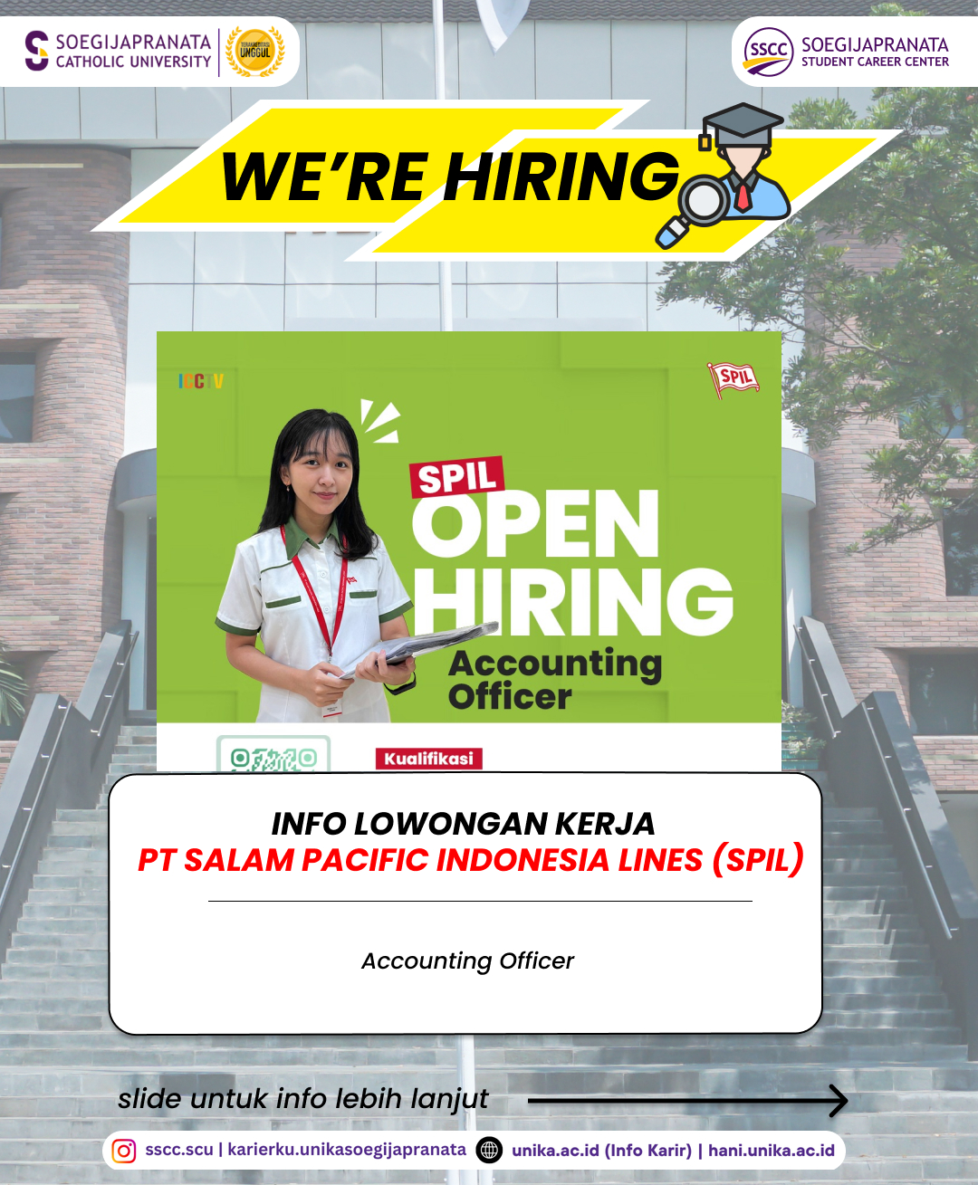 Loker februari 2025 – PT Salam Pacific Indonesia Lines (SPIL) || Accounting Officer