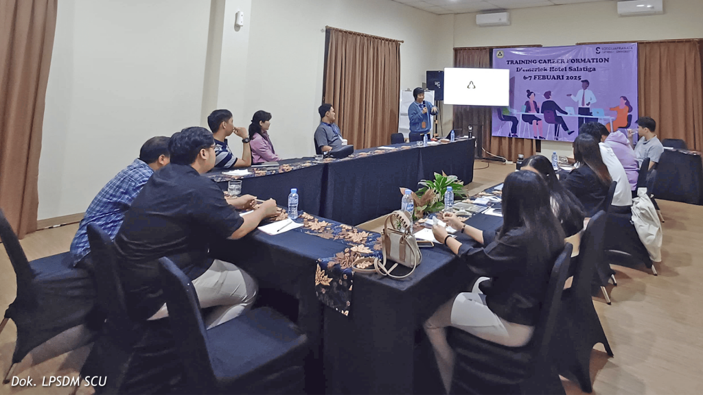 Pengenalan Budaya Organisasi SCU Melalui Career Formation Pengenalan Budaya Organisasi SCU Melalui Career Formation