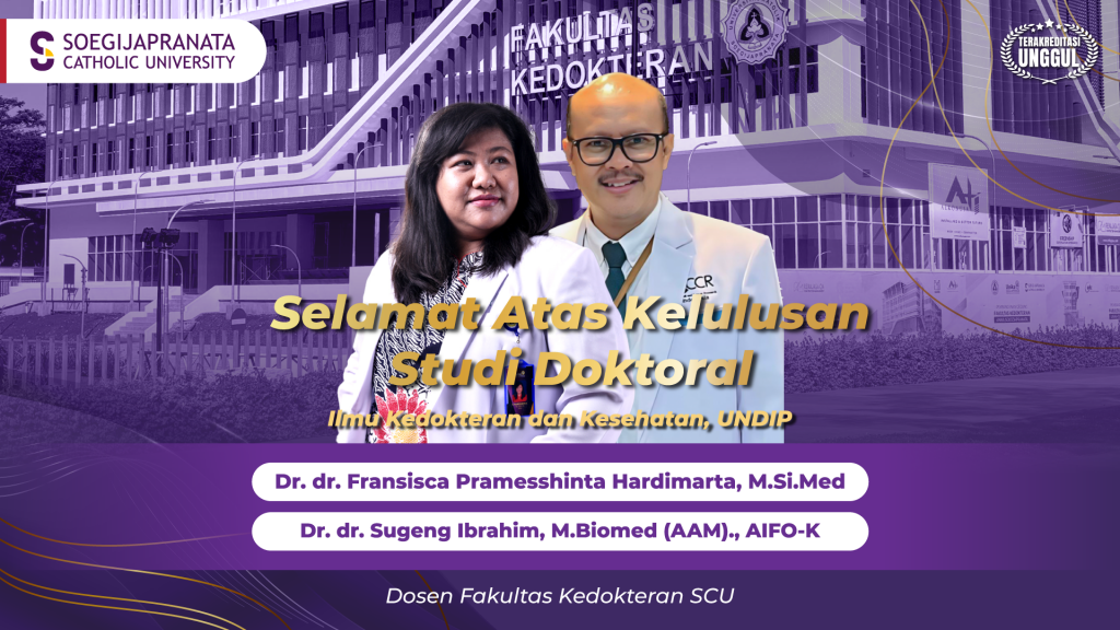 Dosen FK SCU Lulus Studi Doktoral, Teliti Pencegahan Penyakit Malaria dengan Umbi Bit dan Pemanfaatan Teh Hijau untuk Terapi Kanker