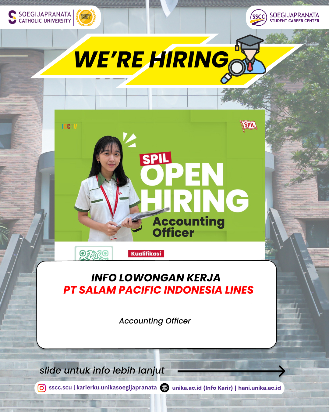 Loker Maret 2025 – PT SPIL || Accounting Officer