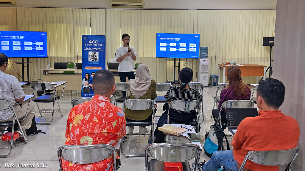 Pertama Kali Gelar Campus Hiring di SCU, ACC Harap Kerja Sama dengan Kampus Terus Berlanjut