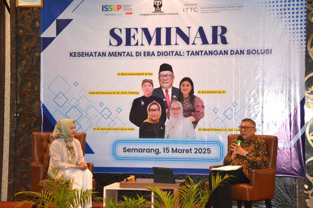 Seminar Kerja Sama CAS SCU, ISSUP, dan IITC Kupas Tantangan Kesahatan Mental di Era Digital Seminar Kerja Sama CAS SCU, ISSUP, dan IITC Kupas Tantangan Kesahatan Mental di Era Digital