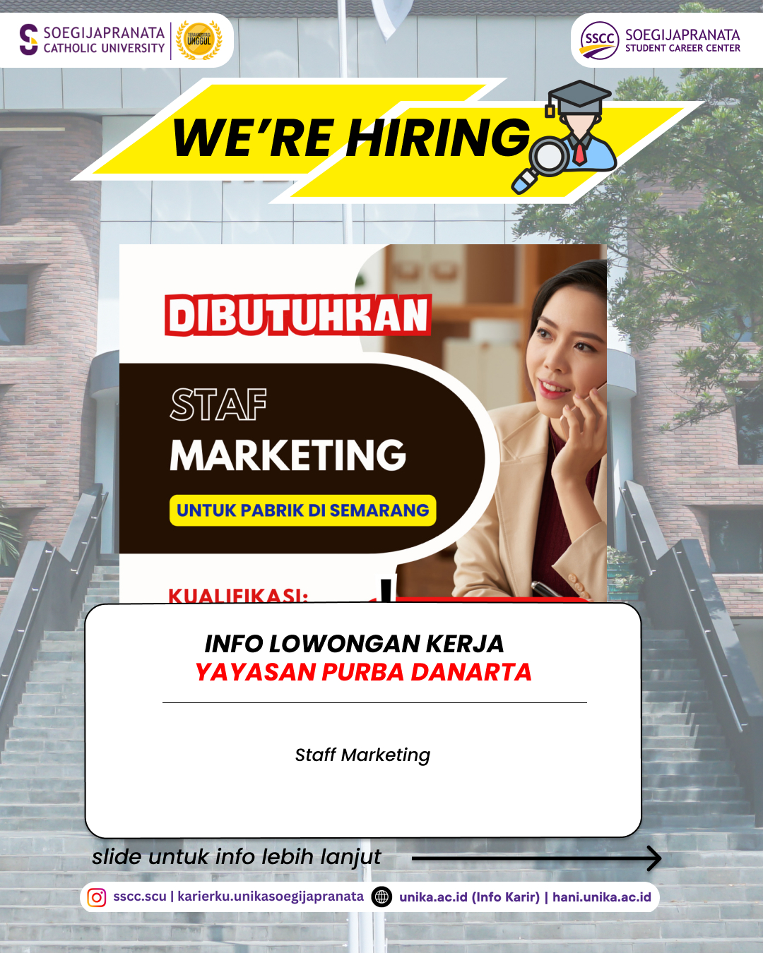 Loker April 2025 – Yayasan Purba Danarta || Staff Marketing Loker April 2025 – Yayasan Purba Danarta || Staff Marketing