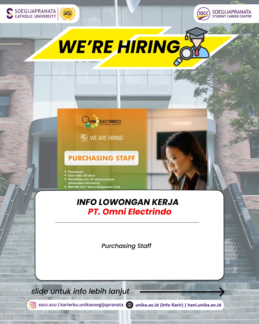 Loker Juli 2025 – PT. Omni Electrindo || Job Vacancy Loker Juli 2025 – PT. Omni Electrindo || Job Vacancy