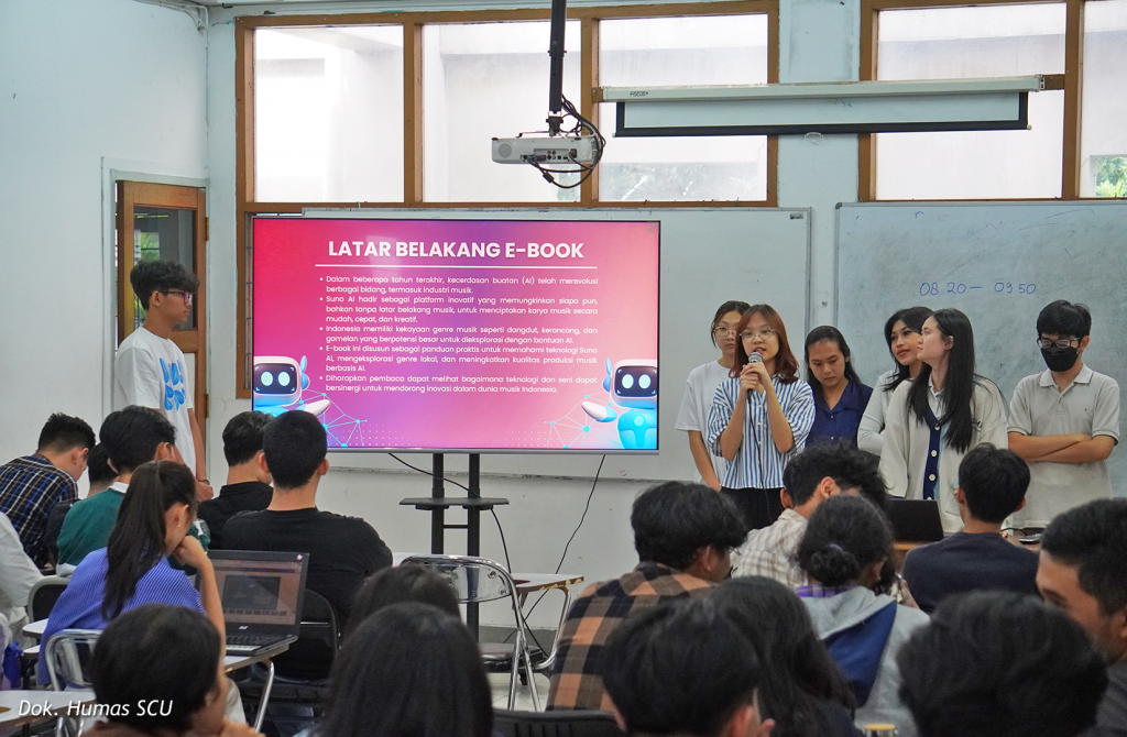Jadi Capaian Pembelajaran, Sistem Informasi SCU Luncurkan 7 Buku Karya Mahasiswa