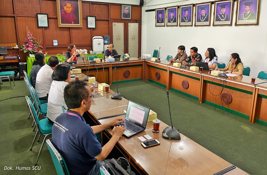 SCU Buka Peluang Kerja Sama Tri Dharma Perguruan Tinggi dengan PT SPIL, Berikut Rencana Implementasinya