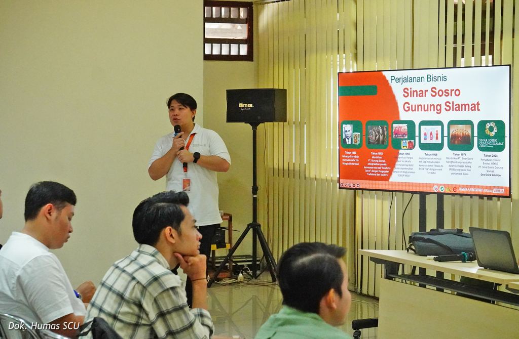 Sebanyak 48 Peserta Ikuti Campus Hiring Bersama PT. Sinar Sosro Gunung Slamat di SCU Sebanyak 48 Peserta Ikuti Campus Hiring Bersama PT. Sinar Sosro Gunung Slamat di SCU