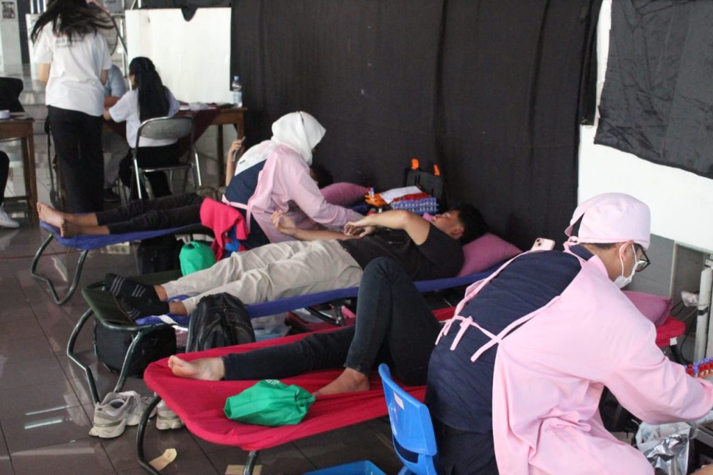 BEMF-EB SCU Gelar Donor Darah, Wujud Nyata Kepedulian Mahasiswa untuk Sesama