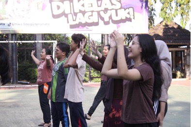 Choir Fun Day 2025 Eratkan Kebersamaan UKM Gratia Choir SCU
