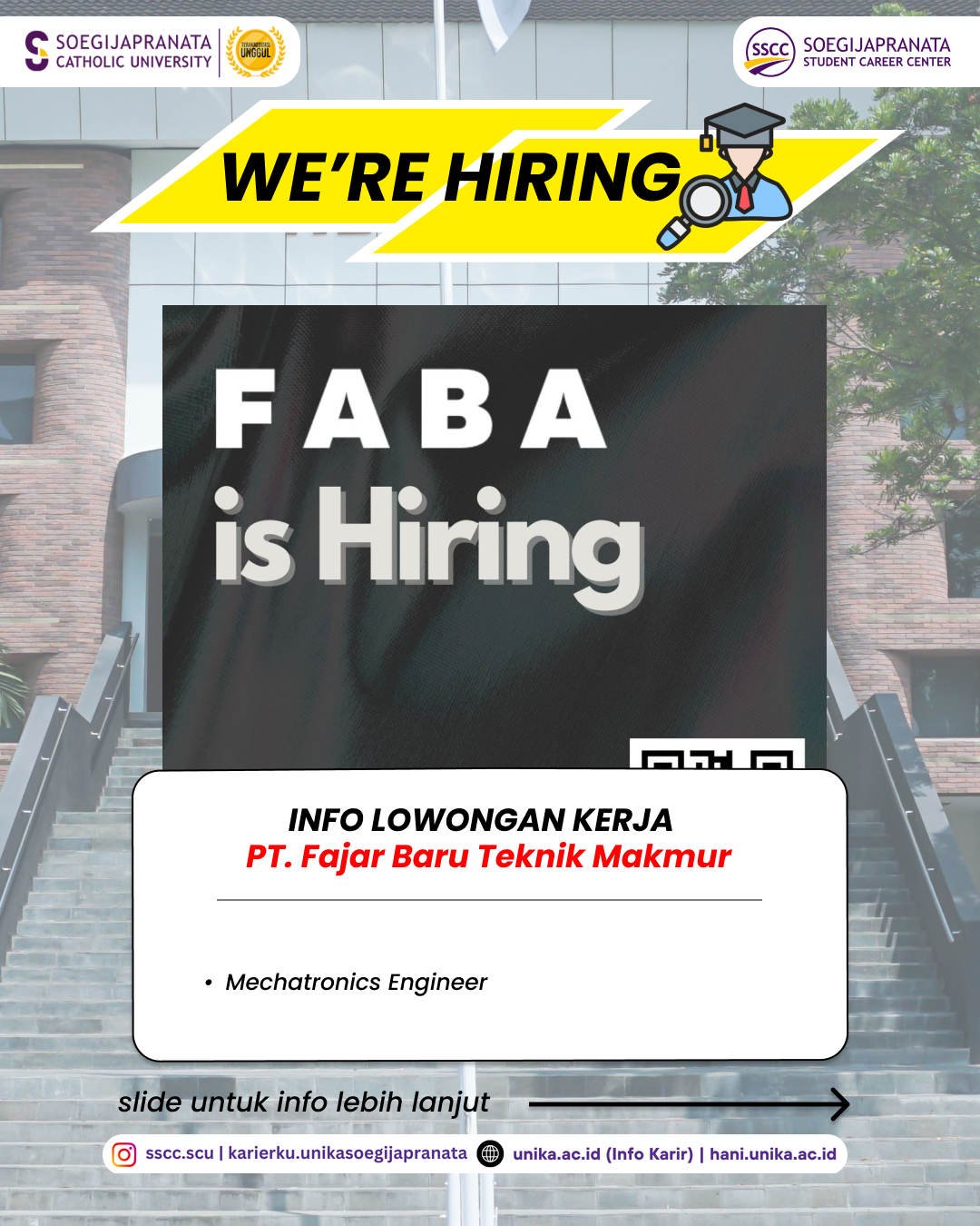 Loker Juni 2025 – PT Fajar Baru Teknik Makmur || Mechatronics Engineer
