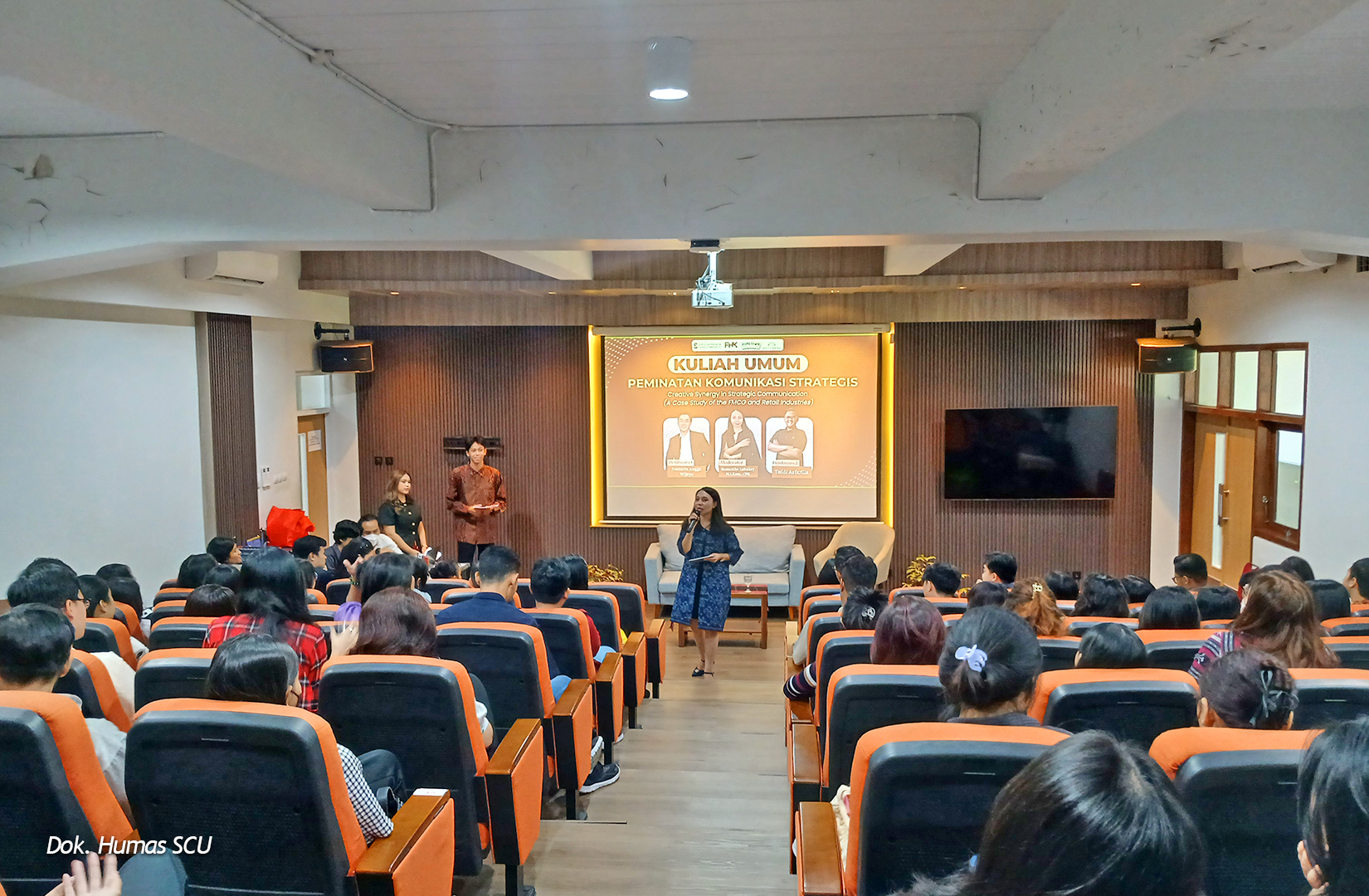 Program Studi Ilmu Komunikasi SCU Hadirkan Praktisi Industri dalam Kuliah Umum Komunikasi Strategis