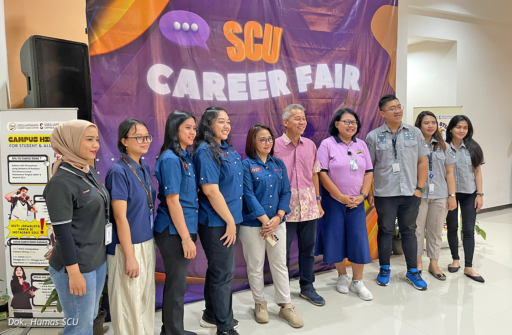 SCU Career Fair 2025 Temukan Alumni SCU dan Perusahaan, Hadirkan 160+ Lowongan dari 27 Perusahaan