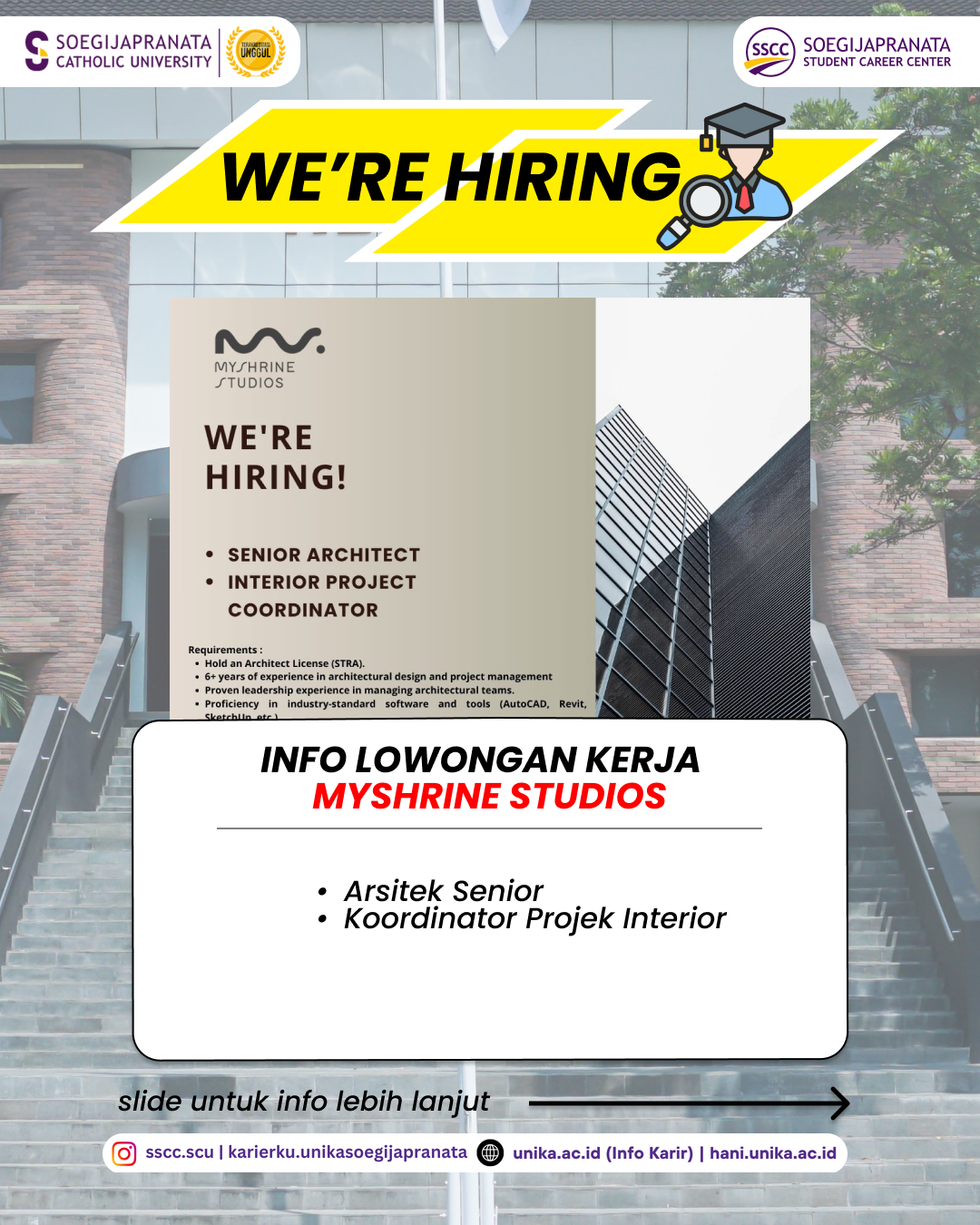 Loker Juli 2025 – Myshrine Studios || Job Vacancy