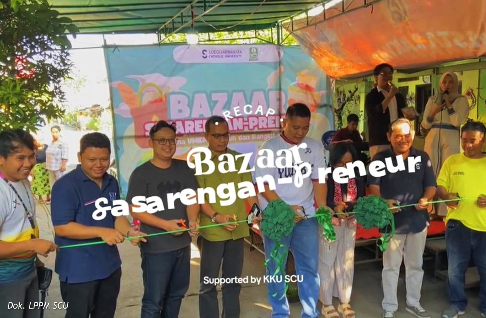 Kolaborasi Mahasiswa SCU dan LPUBTN Berdayakan UMKM Tanjung Mas Semarang