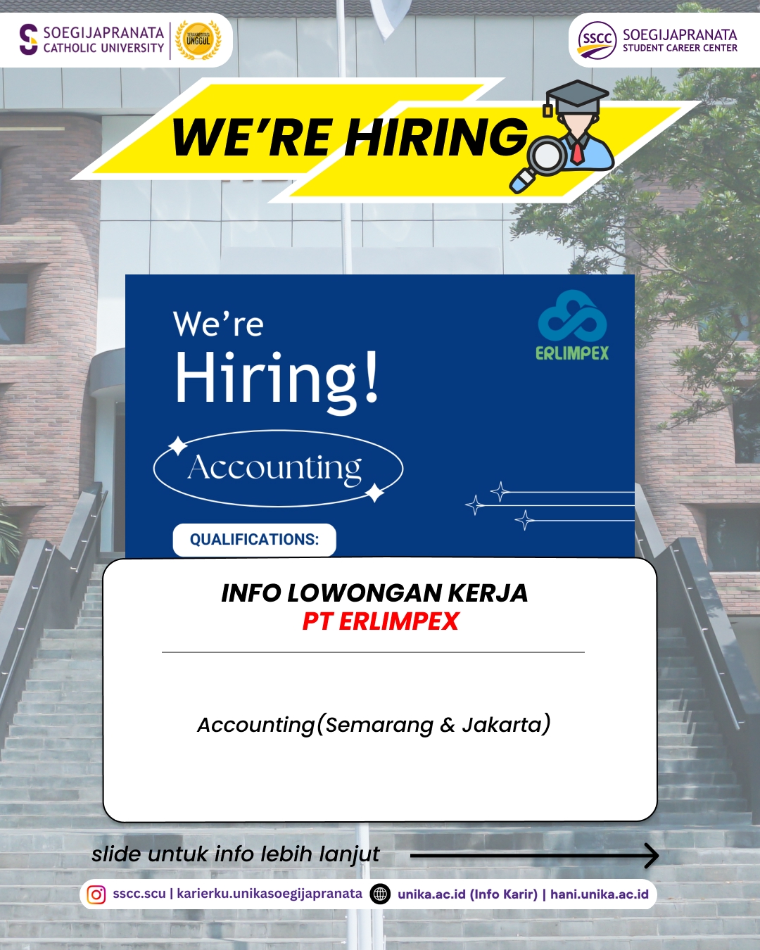 Loker Juli 2025 – PT ERLIMPEX || Job Vacancy