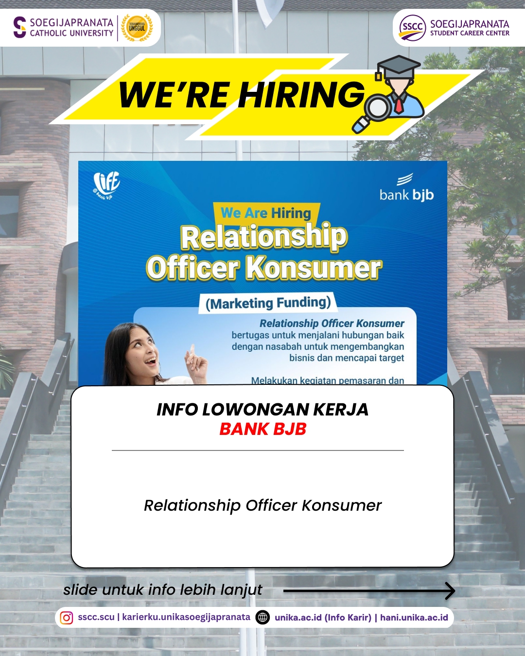 Loker September 2025 – BANK BJB || Job Vacancy