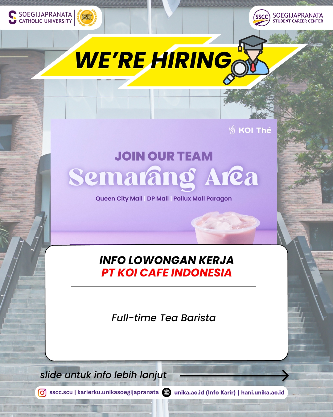 Loker September 2025 – PT KOI CAFE INDONESIA || Job Vacancy Loker September 2025 – PT KOI CAFE INDONESIA || Job Vacancy