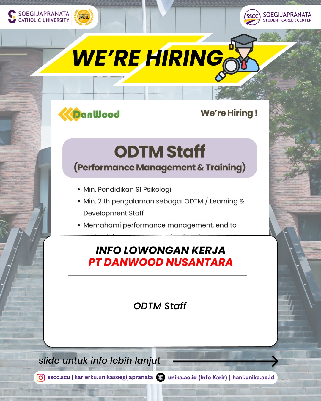 Loker September 2025 – PT DANWOOD NUSANTARA || Job Vacancy