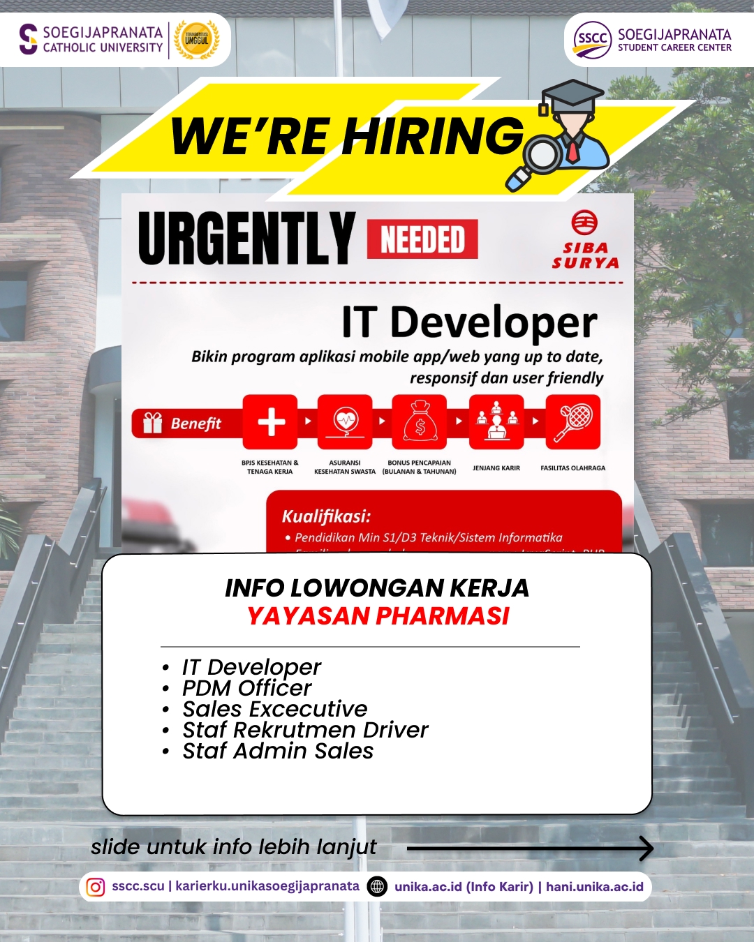 Loker September 2025 – PT SIBA SURYA || Job Vacancy