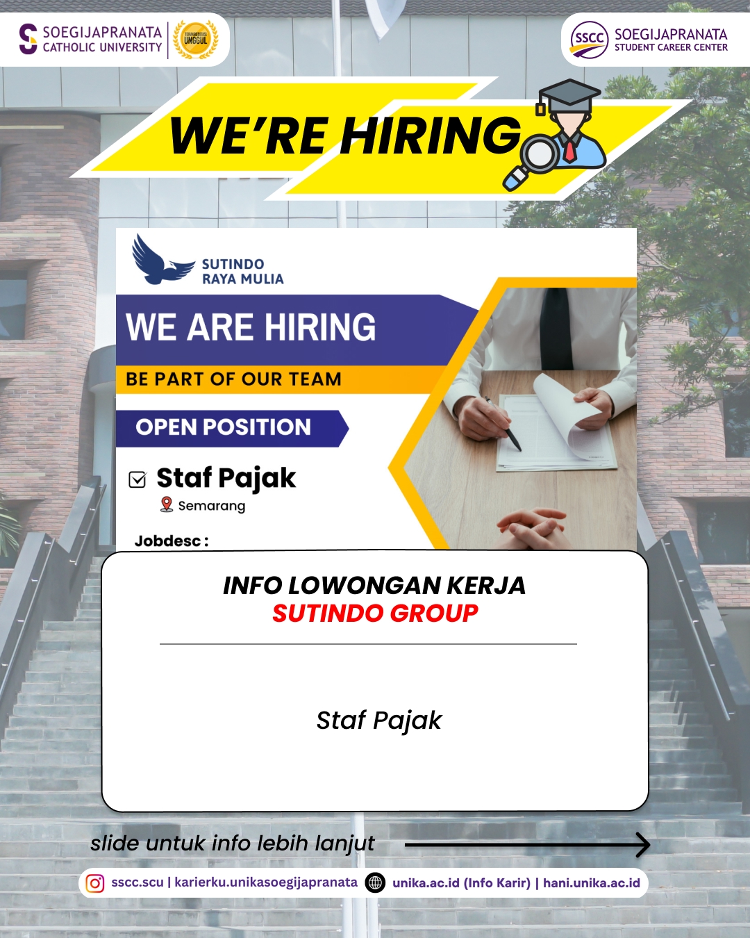 Loker September 2025 – SUTINDO GROUP || Job Vacancy