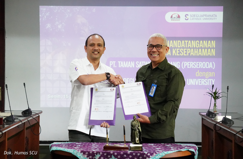 Kerja Sama SCU dan PT. Taman Satwa Semarang dalam Implementasi Tri Dharma Perguruan Tinggi, Fokus pada Konservasi dan Edukasi