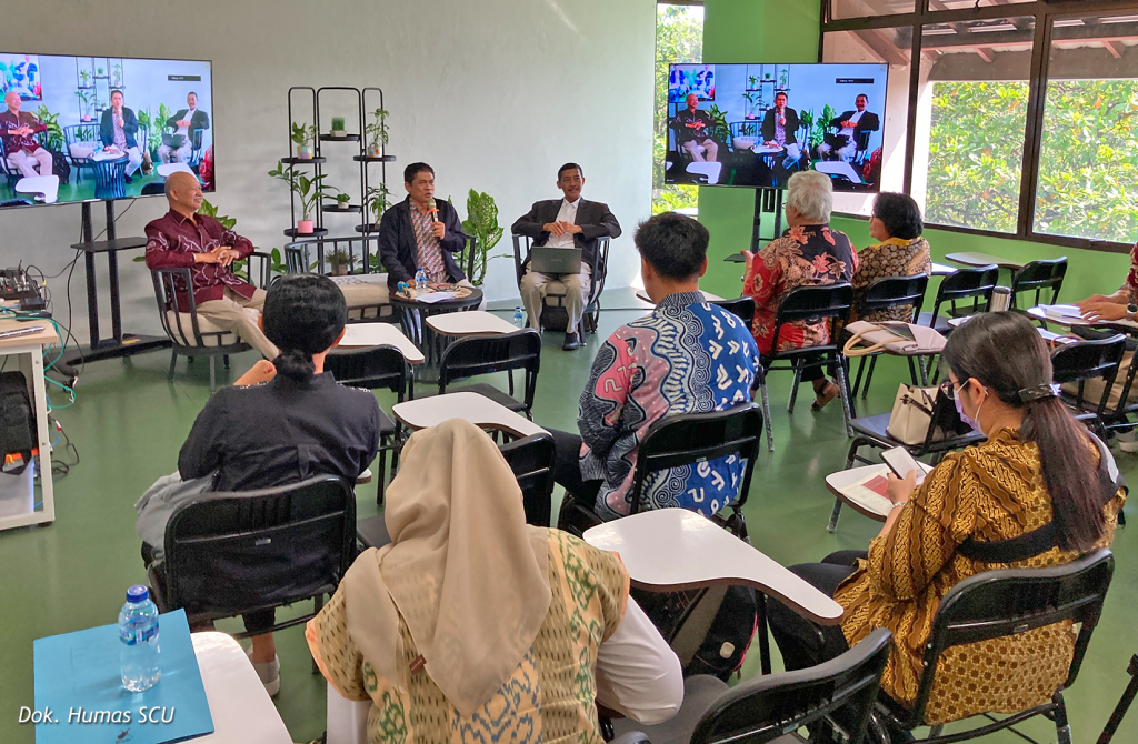Magister Hukum Kesehatan SCU Diskusikan Regulasi Baru Penegakan Disiplin Profesi Tenaga Medis dan Kesehatan