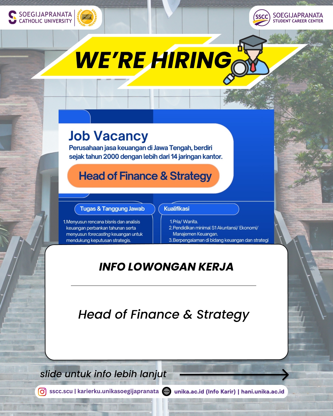 Loker Oktober 2025 || Job Vacancy