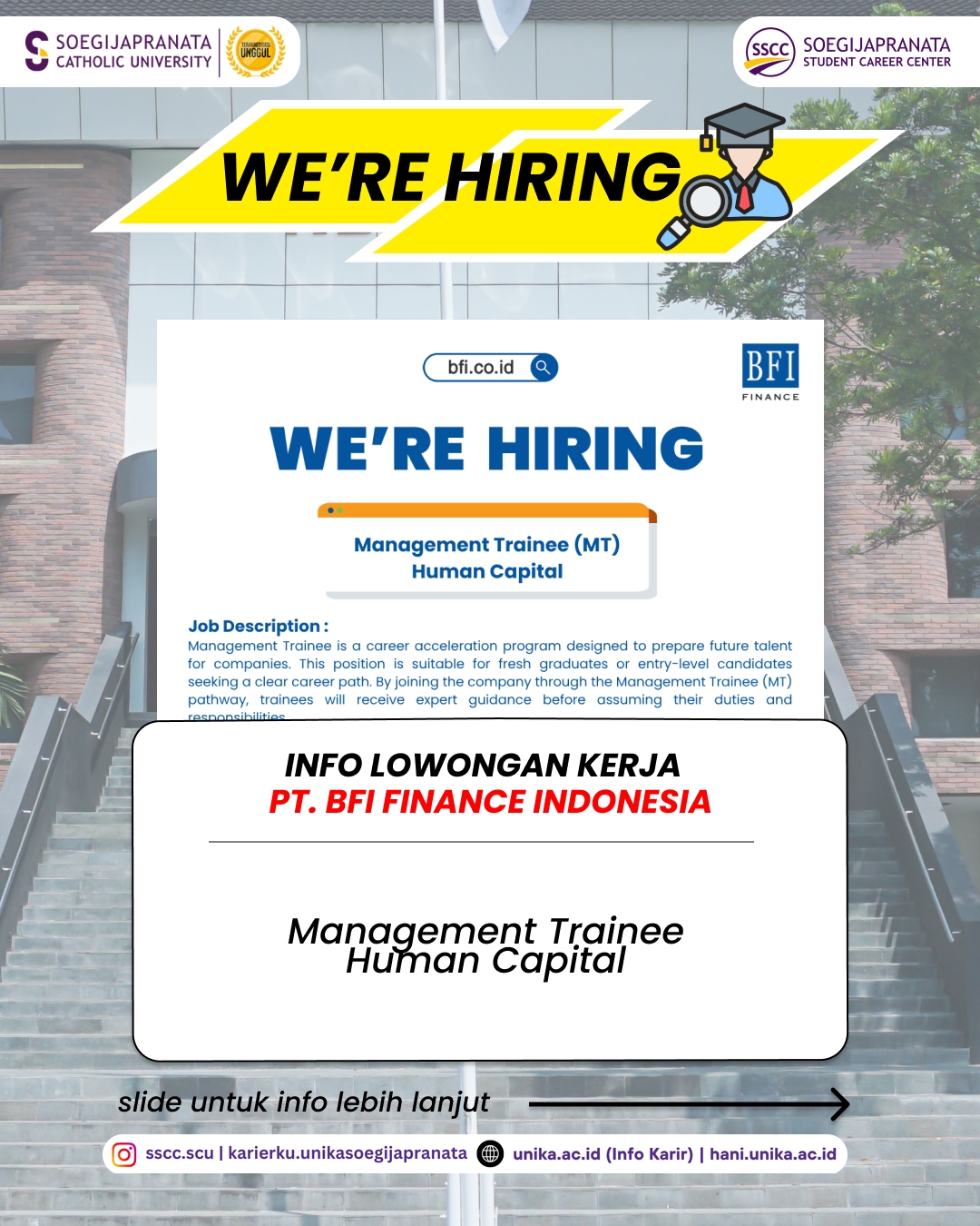 Loker Oktober 2025 – PT BFI Finance Indonesia Tbk (BFIN)  || Job Vacancy