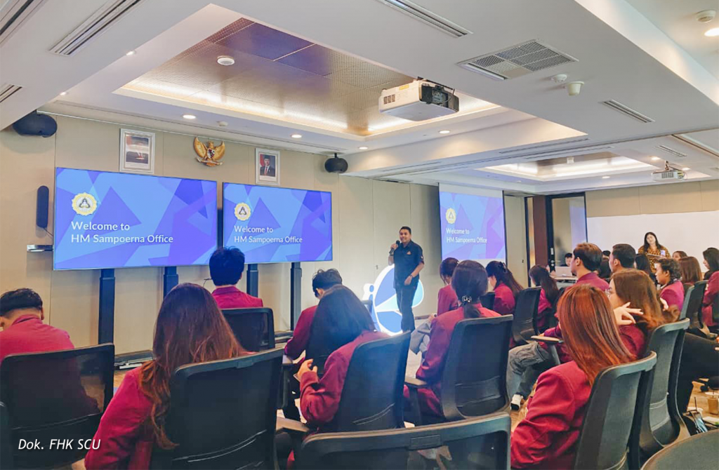 KKL FHK SCU Buka Peluang Mahasiswa Belajar Langsung dari Industri dan Praktisi