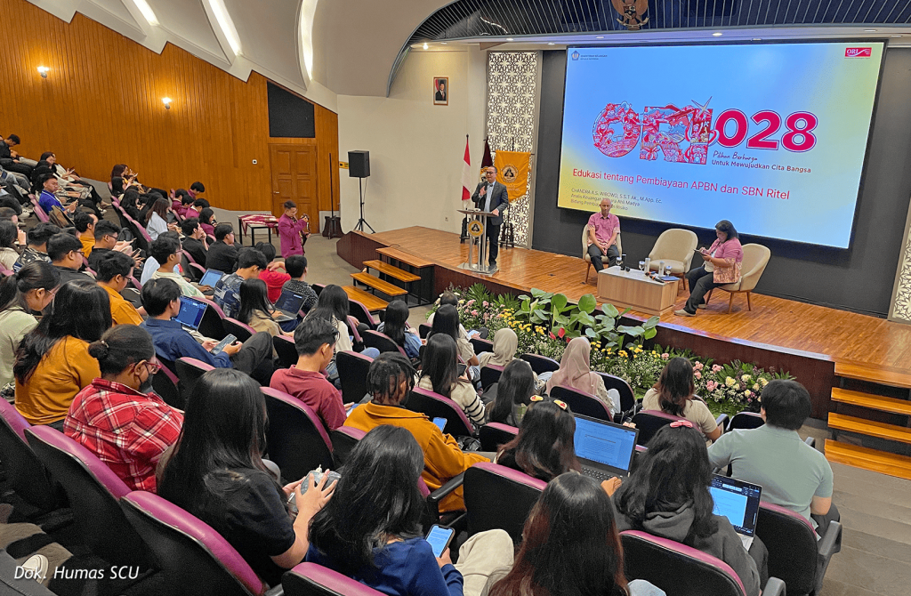 SCU dan DJPPR Kemenkeu RI Tandatangani MoU dalam Edukasi Literasi Keuangan dan Sosialisasi ORI028